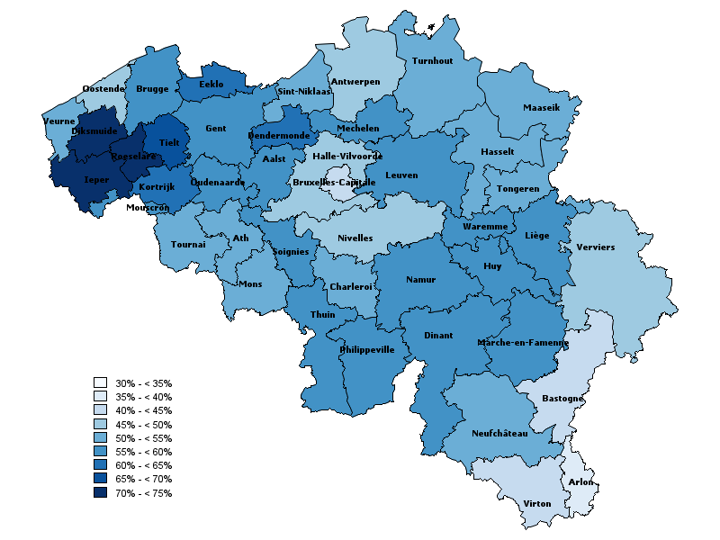 Percentage of patients 65+ with a GP encounter within 7 days after hospital discharge